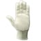 Magid Cleanroom Gloves, Nylon, 8in L, White, M, 12 PK 13NY-M - alternate 2